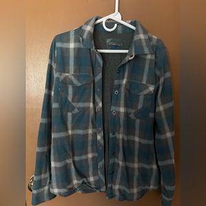 Prana lined flannel, xl